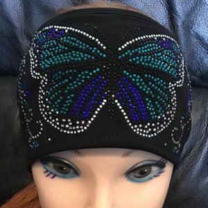Rhinestone Headbands/Monarc/Bl&Teal New Design!